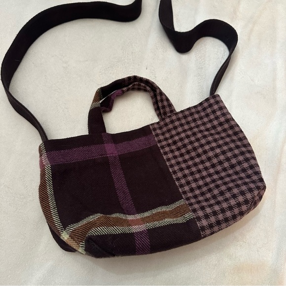 Madewell mixed plaid mini Crossbody Bag 51133 - Picture 3 of 11